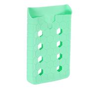 sourcing map Soporte organizador para bolsa de playa, soporte vertical de silicona, organizador de bolsa de playa, accesorios para llavero, Green, Rectangular