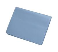 sourcing map Soporte para registro de coche y seguro, de piel sintética, organizador de guantera, accesorios de almacenamiento para tarjeta de licencia, Blue, M, Moderno