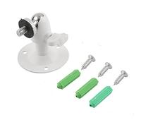 sourcing map Soporte para Techo de Pared metálica de Montaje para cámara de Seguridad de CCTV Blanco