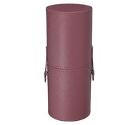 sourcing map Soporte portátil para brochas de maquillaje de 7.87 pulgadas con correa, soporte para estropajo de maquillaje, estuche de viaje para mujeres, brochas de maquillaje, lápices, cepillo de