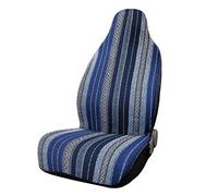 sourcing map sourcing map Estilo Etnico Funda Cubierta del Asiento Silla de Coche SUV Auto Azul Oscuro