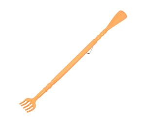 sourcing map sourcingmap® 2 pcs Raspador de espalda robusto y Zapatos Palo Peine naranja