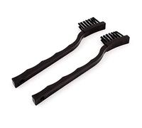 sourcing map Sourcingmap® 2 Piezas de 30 mm x 17 mm Negro plástico del Cepillo de Dientes de cerdas en Forma de ESD Anti estática Brush