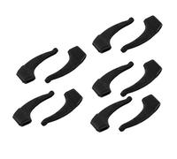 SOURCING MAP sourcingmap 5 pares de Soporte de gancho para la oreja de apoyo Gafas de silicona agarre antideslizante Punta Templo