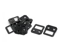 sourcing map sourcingmap® Colgador Marco de la foto del Meta negro posterior de cuadro 10pcs