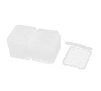 sourcing map Sourcingmap® SD MS Micro TF Tarjeta de Memoria Plástico Caja de almacenaje Protectorcaja Soporte 11pcs