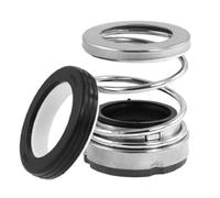 sourcing map sourcingmap Sello de Eje Mecánico Bombas de Agua Adaptadores Muelle Helicoidal Único 25mm