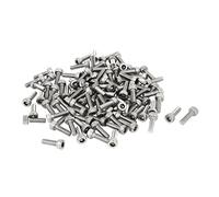 SOURCING MAP sourcingmap® Tornillo de cabeza hexagonal de acero inoxidable con llaves de porno 100 Pcs 13mm M3x10mm