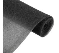 sourcing map Speaker Mesh PRO - Cubierta de espuma de espuma acústica a prueba de polvo de 3 mm de grosor para altavoces de escenario, línea de audio profesional, DJ, audio, negro, 100 x 100 cm