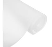 sourcing map Speaker Mesh PRO - Cubierta de espuma de espuma acústica a prueba de polvo de 5 mm de grosor para altavoces de escenario, línea de audio profesional, DJ, audio, blanco, 100 x 100 cm