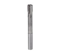 sourcing map Sujeción Escariador 12,5mm H7 C1/K30 Carburo Punta Precisión Rectas Flautas Redondo Vástago Torno Máquina Fresado Cortador