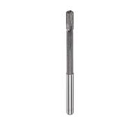 sourcing map Sujeción Escariador 6,1mm H7 C1/K30 Carburo Punta Precisión Rectas Flautas Redondo Vástago Torno Máquina Fresado Cortador