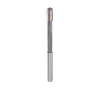 sourcing map Sujeción Escariador 6,6mm H7 C1/K30 Carburo Punta Precisión Rectas Flautas Redondo Vástago Torno Máquina Fresado Cortador