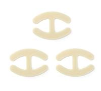 sourcing map Sujetador De Hebilla Correa Antideslizante Fija Clips Para Mujer Color De Piel-1 Forma H