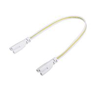 sourcing map T5 T8 LED Tubo Conector Cable 30CM Hembra a Hembra Doble Extremo Extensión Cable para LED Integrado Luz Tubo, Paquete de 4