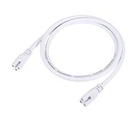 sourcing map T5 T8 LED Tubo Conector Redondo Cable 100CM Hembra a Hembra Doble Extremo Extensión Cable para LED Integrado Luz Tubo, Paquete de 1