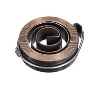 sourcing map taladro metal de prensa de resorte de alimentación de la pluma de retorno conjunto de resorte de bobina 1800mm 65x19x1mm