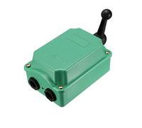sourcing map Tambor Interruptor QS-30 3 Posiciones Adelante/Apagado/Retroceso Motor Control Plástico Carcasa 30A
