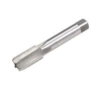 sourcing map Tapa de Máquina Métrica de Paso de Rosca Izquierda H2 de 4 Flautas de Acero de Alta Velocidad M16x1.5