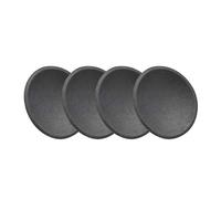 sourcing map Tapa Protectora del Altavoz de 45 mm/1.8" de diámetro de Tapas de Papel para Cubierta de Bobina de cúpula Subwoofer, 4 Unidades
