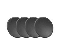 sourcing map Tapa Protectora del Altavoz de 90 mm/3.5" de diámetro de Tapas de Papel para Cubierta de Bobina de cúpula Subwoofer, 4 Unidades