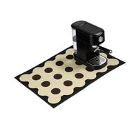 sourcing map Tapete de café, 31.5 x 19.7 pulgadas, súper absorbente, tapete de secado de platos, accesorios de barra, almohadilla de goma para estación de café, cocina, encimera, máquina de espresso