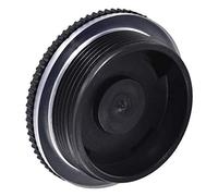 sourcing map Tapón Conexiones, G2 Rosca, Brida Adaptadores Sellado Tapones con Empaquetadura, para Agua Tanques, Acuarios, Estanques, Piscinas, PVC, Negro