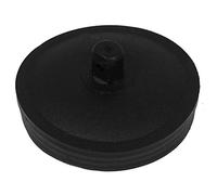 sourcing map Tapón de Eliminación de Caucho Negro de 52mm de diámetro con Almohadilla de Agua