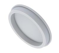 Sourcing Map Tapón de silicona de alta temperatura de 126,5 mm de diámetro, tapón de goma en forma de T para revestimiento en polvo, sellado impermeable, gris, paquete de 1 (OD 135 mm)