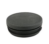 sourcing map - Tapón redondo de plástico para tubo de 50 mm de diámetro