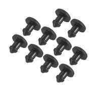 sourcing map Tapones de silicona con agujero de bloqueo, cubierta de junta de panel de goma, panel redondo para mamparos de goma de cocina, tapones de sellado impermeables de 3 mm de diámetro, color