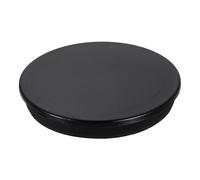 sourcing map Tapones de silicona redondos impermeables de goma para botellas de 120 mm, color negro