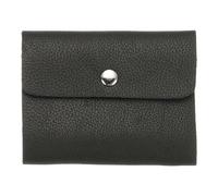 sourcing map Tarjetero de cuero para tarjetas de crédito, organizador delgado para tarjetas de identificación, protector de bolsillo con 24 ranuras para hombres y mujeres, color negro