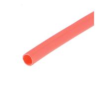 sourcing map Termoretráctil Tubo, 1/16"(1.5mm) Diámetro 3.4mm Plano Ancho 2:1 Relación Encogible Tubo Cable Manga 10pies - Rojo