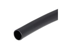 sourcing map Termoretráctil Tubo, 1/8"(3mm) Diámetro 7.4mm Plano Ancho 3:1 Relación Encogible Tubo Cable Manga 10pies - Negro