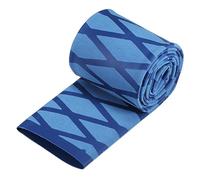 sourcing map Termorrectráctil Envoltura Tubería para Pescar Cañas Puños, 40mm Diámetro 65mm Plano 3.3pies 1.8:1 Relación Azul