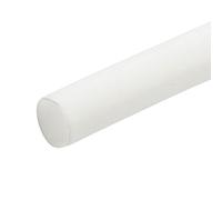 sourcing map Termorrectráctil Tubería, 2mm Diámetro 5m 2: 1 Termorrectráctil Tubería, Alambre Envoltura blanco