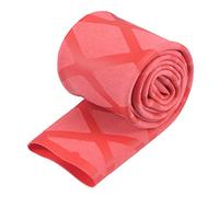 sourcing map Termorretráctil Envoltura Tubería 20mm Diá 34mm Plano Rojo