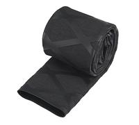sourcing map Termorretráctil Envoltura Tubería 25mm Diá 42mm Plano Negro