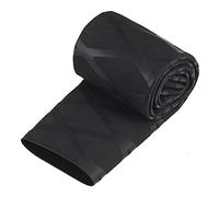 sourcing map Termorretráctil Envoltura Tubería para Pesca Caña Agarre Manija, 30mm Diámetro 49mm Plano 1.6pies 2:1 Relación, Negro