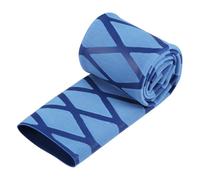 sourcing map Termorretráctil Envoltura Tubería para Pesca Caña Agarre Manija, 30mm Diámetro 50mm Plano 1.6pies 2:1 Relación, Azul