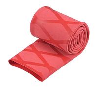 sourcing map Termorretráctil Envoltura Tubería para Pesca Caña Agarre Manija, 30mm Diámetro 50mm Plano 1.6pies 2:1 Relación, Rojo