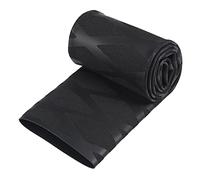 sourcing map Termorretráctil Envoltura Tubería para Pesca Caña Agarre Manija, 35mm Diámetro 57mm Plano 1.6pies 2:1 Relación, Negro
