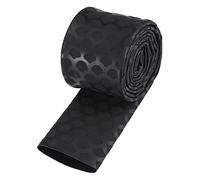 sourcing map Termorretráctil Envoltura Tubo Funda para Pesca Caña Empuñaduras Mango, 48mm Plano 3.3 Pies 2:1 Relación Negro para Conducto Eléctrico Cable Reparación Conexión