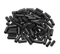 sourcing map Termorretráctil Extremo Tapa 10mm ID x 30mm L 2:1 Impermeable Eléctrico Cable Envoltura Adhesivo Forrado Sellado para Alambre Cable, Paquete de 100