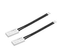 sourcing map Termostato KSD9700, interruptor de temperatura normalmente abierto de 40 ℃, controlador de temperatura del interruptor térmico N.O 5A 2 piezas