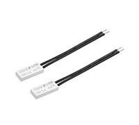 sourcing map Termostato KSD9700, Interruptor de Temperatura Normalmente Abierto de 45 ℃, Controlador de Temperatura del Interruptor térmico N.O 5A 2 Piezas