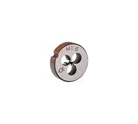 sourcing map Terraja, Terrajas de Roscar Métricas M1.6 X 0,35, Terraja Redonda 12mm Diámetro Exterior, Troquel para Roscar a la Derecha, Aleación de Acero