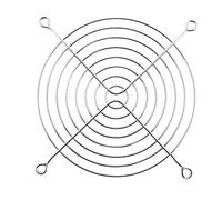 sourcing map Tono Plateado Metal Ventilador 120mm Ventilador Cubierta de Guardia