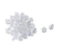 sourcing map Topes Claros Suaves Parachoques Se Deslizan, Tapa De Tabla De Cristal De Muebles Al Aire Libre del Patio 6 mm 24 pcs 6mm